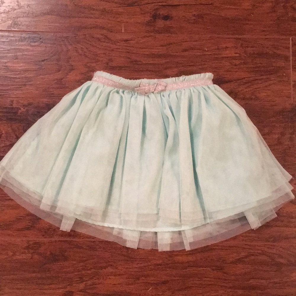 Blue tulle skirt 4T